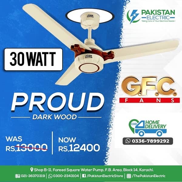 Ceiling Fans | AC DC Fans | Inverter Fans | 30 watts | Energy saving 5