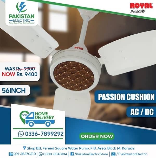 Ceiling Fans | AC DC Fans | Inverter Fans | 30 watts | Energy saving 9