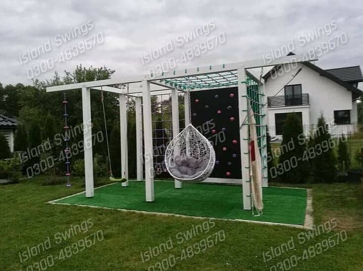 swing / kids slide / park swings / home decor/ climbing wall  /swings 9