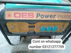 OES POWER GENIUN GENETOR SERIOS BUTYER TELL ME CONTACT MY WATTSSUP