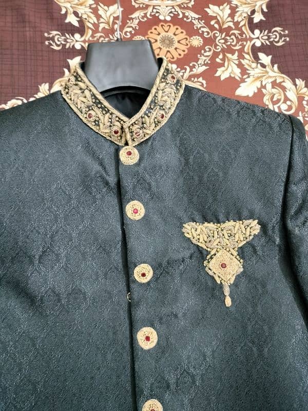 Jamawar Sherwani and kullah 1