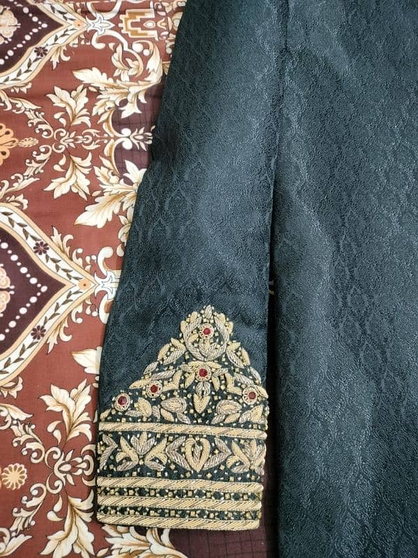 Jamawar Sherwani and kullah 2