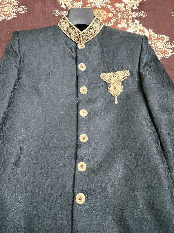 Jamawar Sherwani and kullah 4