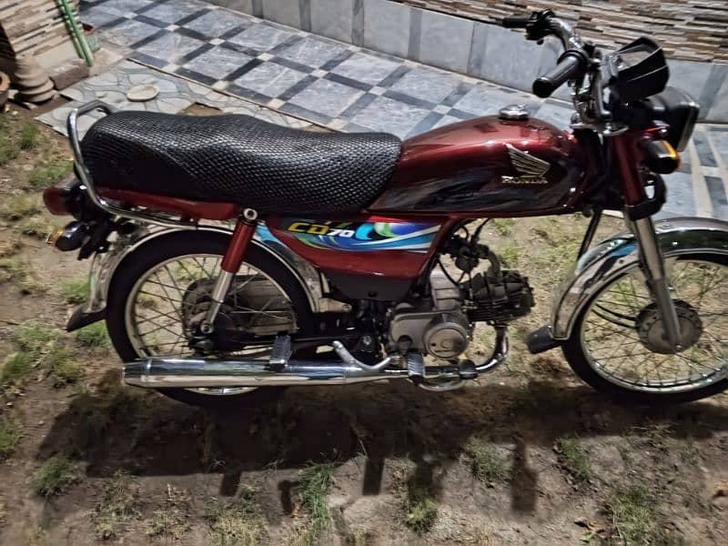 Honda cd 70 23/24 lush condition 2