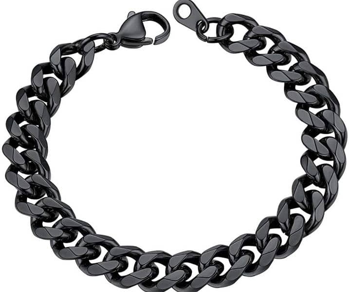 Plain Chain Bracelet GOLD • SILVER • BLACK 1