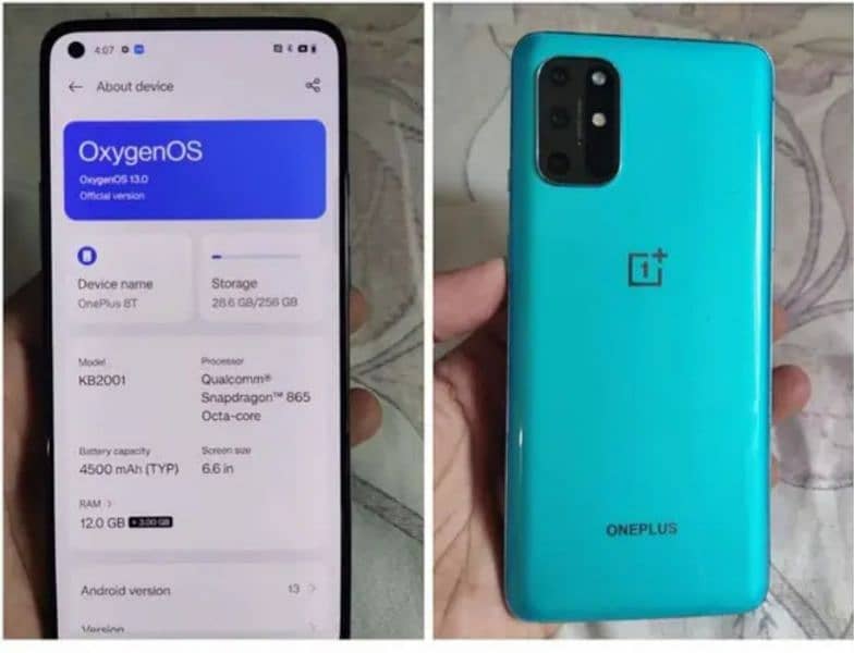 OnePlus 8t 12/256 1