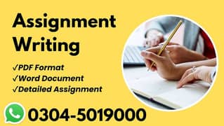 Assignment Job / Typing job / Data Entry Job / Job for male and femal