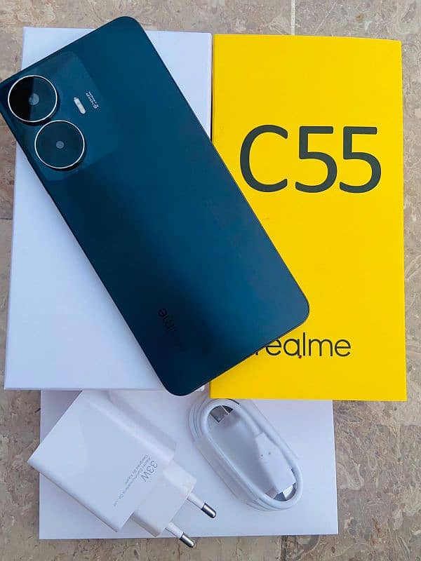 Realme (C55) 8 GB Ram 256 memory 6