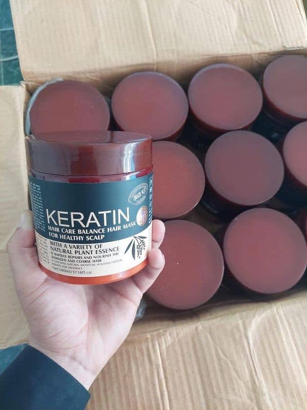 Keratin Hair Mask,500 ML 6