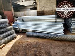 Chain link fence | Razor wire | Hesco | Crimped mesh | pipe posts