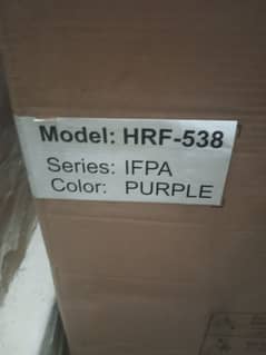 Haier inverter refrigerator Hrf 538