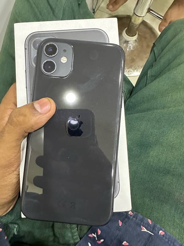 iPhone 11 64 gb official pta approved all ok with box 0