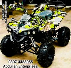 125cc Jeep model atv quad bike 4 wheel for sale delivery all Pak