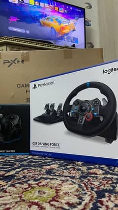 Logitech G29 Racing Wheel with Gear Shifter & Stand 0