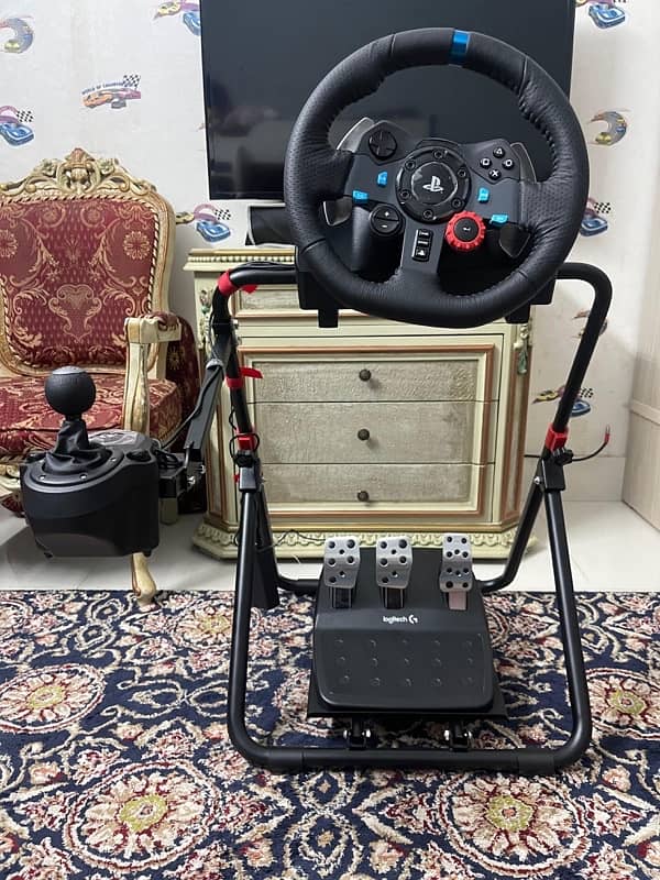 Logitech G29 Racing Wheel with Gear Shifter & Stand 2