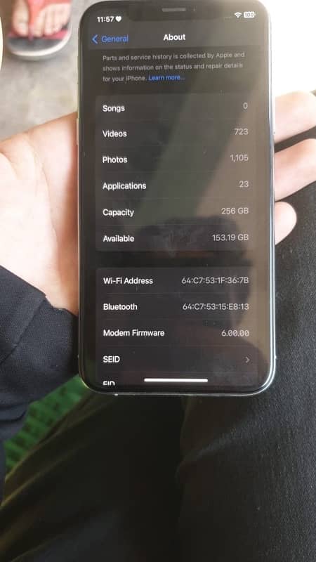 iphone xs non pta 256 gb water pack urgent sale 1