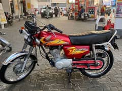 honda 125 model 2021 punjab number condition 90%