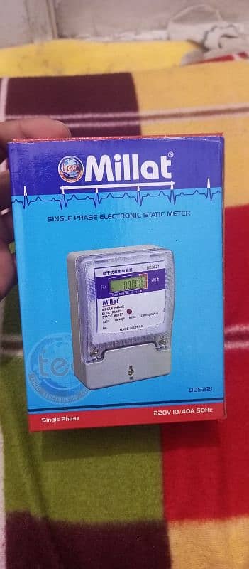 millat sab meter digital 0