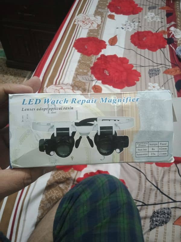 MOBILE and watch repair Led Magnifier 3