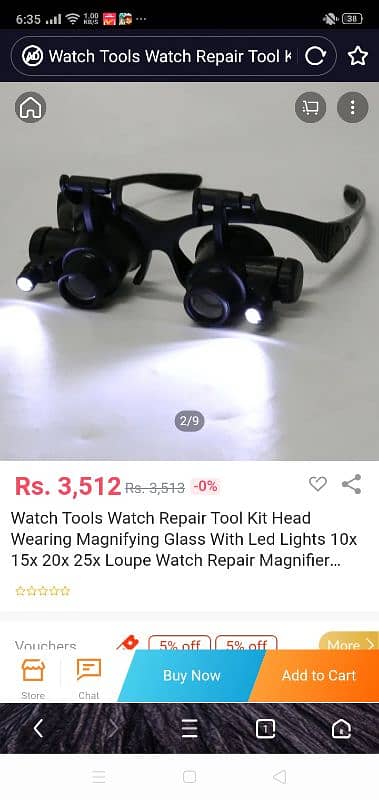 MOBILE and watch repair Led Magnifier 5