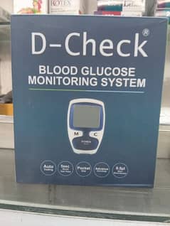 D-Check Glucose Meter Brand New