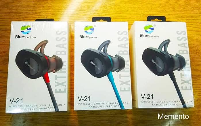 Blue Spectrum V-21 Neckband Bluetooth Handsfree 1