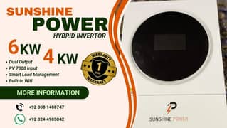 Sunshine Solar Inverter stock available .