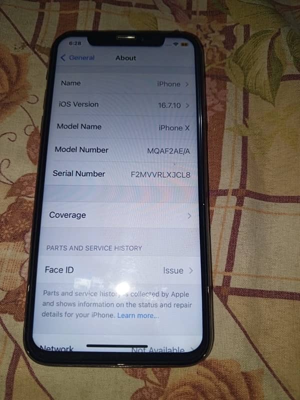 iPhone X 256gb Nan pta 3