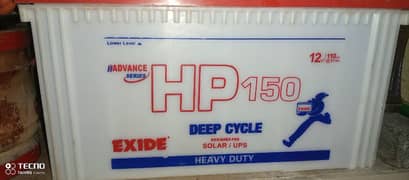 Exide battery HP150/110AH