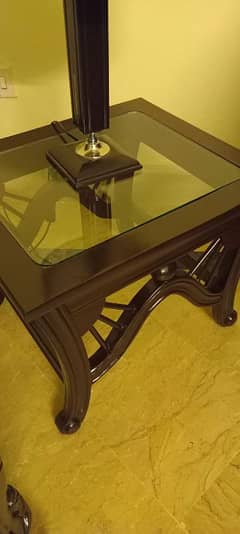 Center Glass Table Set