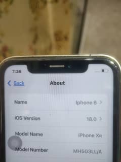 iPhone XR converted 14 pro max