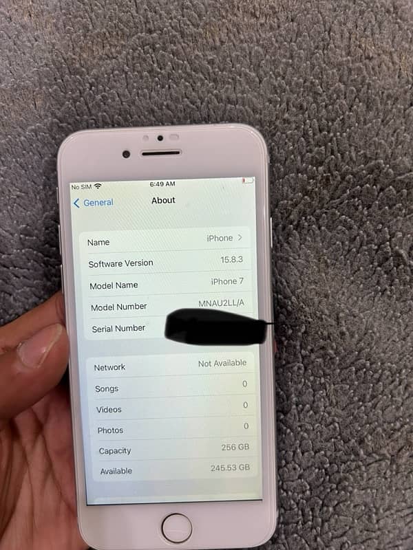 iphone 7 256Gb PTA Approved 2