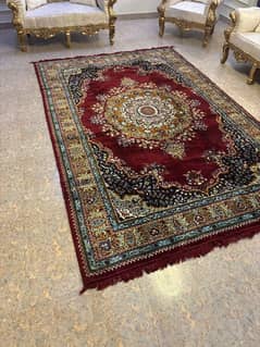 10x6 rug red with patterns 0