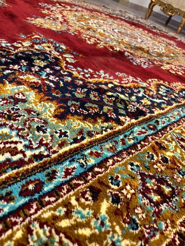 10x6 rug red with patterns 2