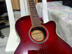 semi acoustic guitar new condition capok