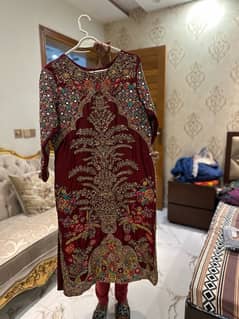 mubeen bilal dress actual price 150000  sale price 60 hazar