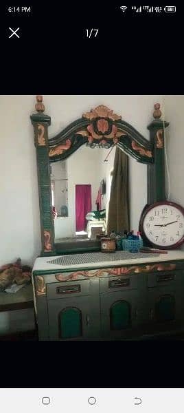 deco paint bed and dressing table 1