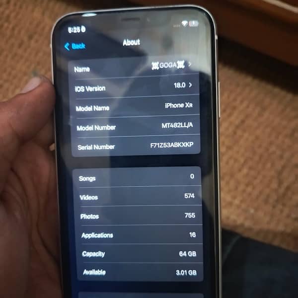 iPhone XR non jv 64 gb 6