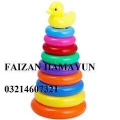 Baby Rings tower for kids