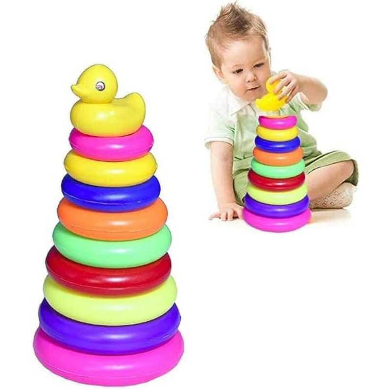 Baby Rings tower for kids 1