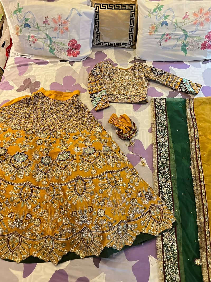 Bridal Mehndi Dress 1