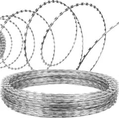 Chain link - Razor wire - Loom jali - security wire - blade wire