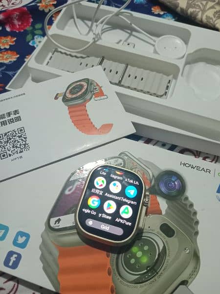 Hw ultra 2 android sim 5g+ smart watch ota approved 2