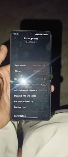 redmi note 11 pro 6/128 0