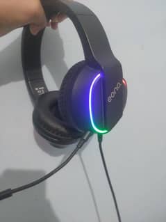 eono e500 RGB headphones with mic and 3.5 mm headphone jack withoutbox