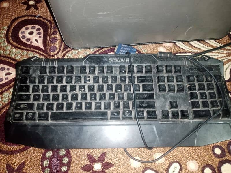 Core 2Do Lcd and Gaming Keyboard 2