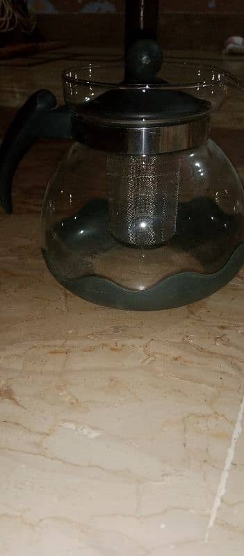 glass teapot 0