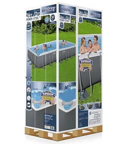 Bestway Power Steel "24' x 12' x 52" Above Ground Pool Set.