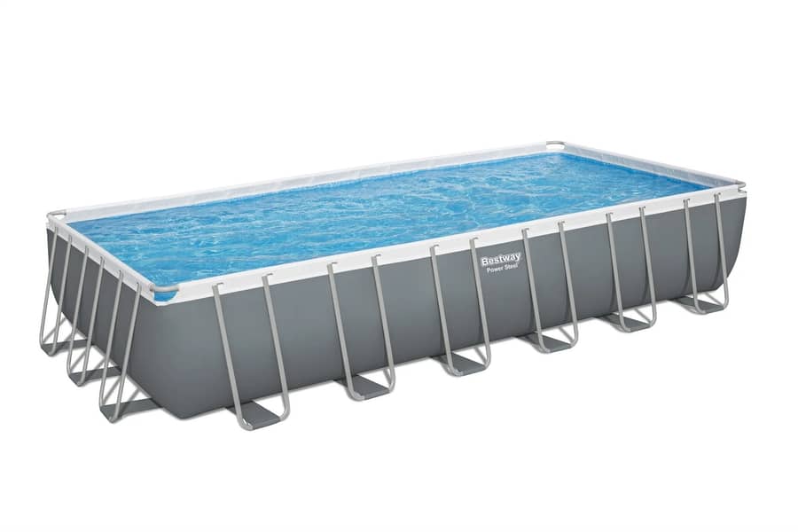 Bestway Power Steel "24' x 12' x 52" Above Ground Pool Set. 3