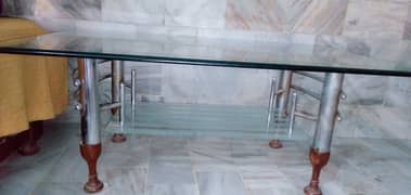 glass table